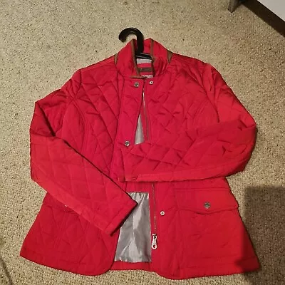 Massimo Dutti Red Womens Jacket Size M • $80