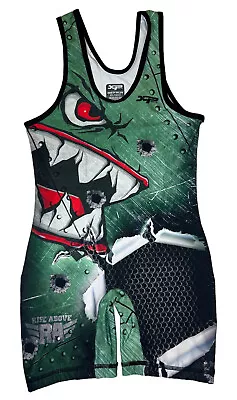 Men's XPA Gear Xtreme Pro Apparel Shark Rise Above Wrestling Singlet Size Small • $49.99