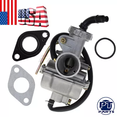 PZ20 Carburetor Carb Assy Fits For 49cc-125cc SSR SDG Lifan Pister Pro Dirt Bike • $12.97