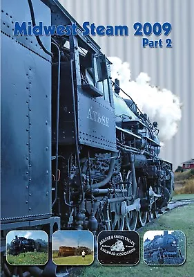 Midwest Steam Part 2 DVD By Yard Goat Images (Train Festival 2009 MILW 261) • $24.99