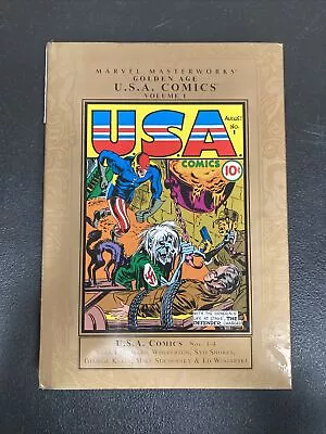 Marvel Masterworks Golden Age USA Comics Vol 1 Hard Cover • $16