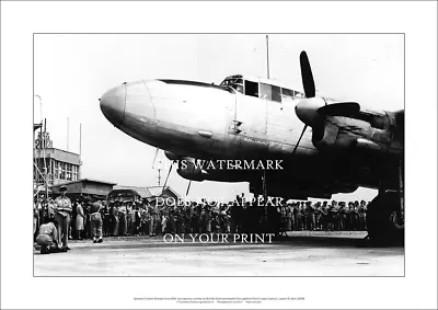 Qantas Avro Lancastrian A3 Art Print – Iwakuni Japan 1948 – 42 X 29 Cm Poster • $11.06