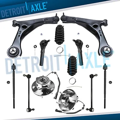 $209.94 • Buy Front Lower Control Arms Bearing Hub Kit For Grand Caravan Town & Country Routan