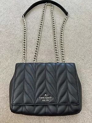 KATE SPADE BLACK HANDBAG Hardly Used • $130