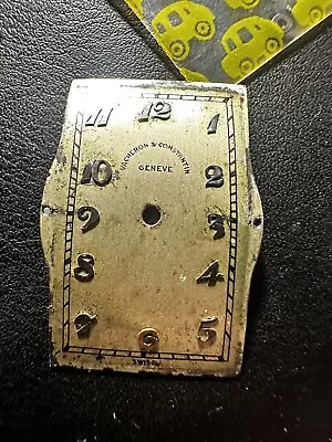 Vacheron Constantin 20.9mm By 30mm 17j Wristwatch Movement Parts Or Repair • $0.01