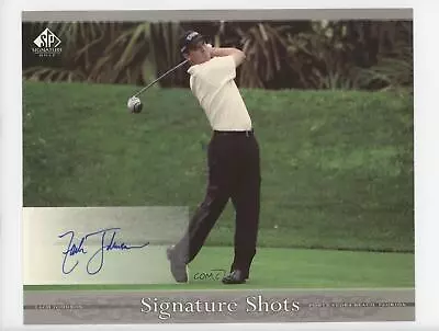 2005 SP Signature Signature Shots Zach Johnson #SH-ZJ Auto • $35.90