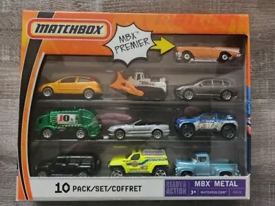 Matchbox 2005 MBX Metal 10 Pack With MBX Premier 57 Chevy- New In Package   • $14.99