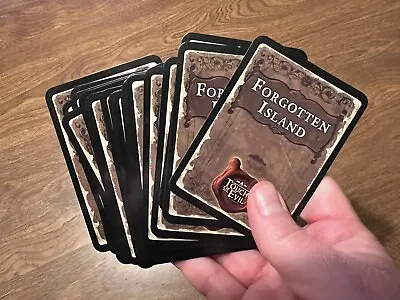 A Touch Of Evil Game Replacement Pieces 20 FORGOTTEN ISLAND Cards Flying Frog • $6.99