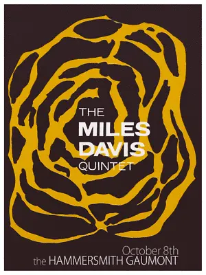 Miles Davis & John Coltrane - 24  POSTER -  Jazz MASTER Print - 1st Europe Tour • $26.89