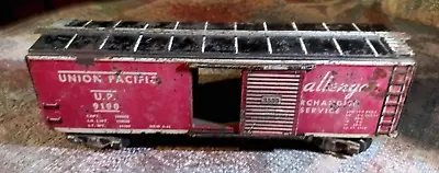 Marx Lines O Gauge 3555 Union Pacific 9100  Boxcar Scarce 8 Wheel • $14.95