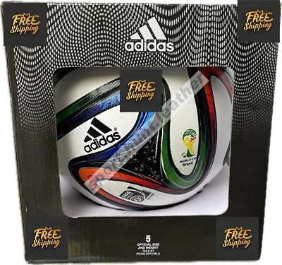 Adidas Brazuca Soccer Ball! Fifa World Cup 2014 Brazil! Size 5  Us • $44.40