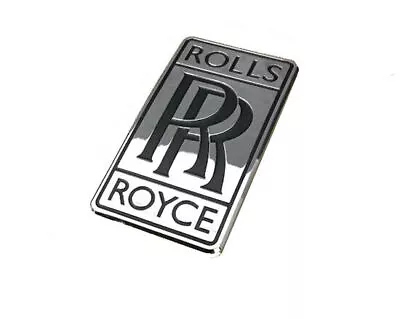 Vintage Rolls Royce Car Front Radiator Grille / Trunk Boot Emblem Badge Decal • $43.13