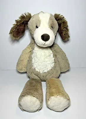 Mary Meyer Tan Brown White  Hound Puppy Dog Plush Stuffed Animal • $16.14