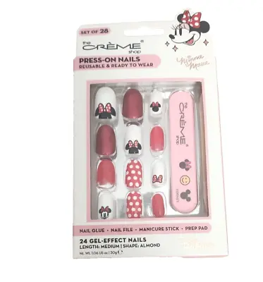 The Crème Shop X Minnie Mouse RED Press-On Nails • $13.99