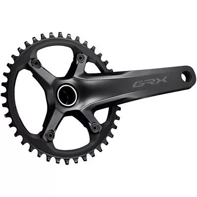 Shimano GRX FC-RX600-1 Crankset 172.5mm 11-Speed 40t 110 BCD Black • $138.28