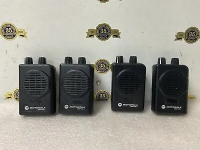 Motorola Minitor V VHF Pager With Clip No Battery LOT Of 4 • $123