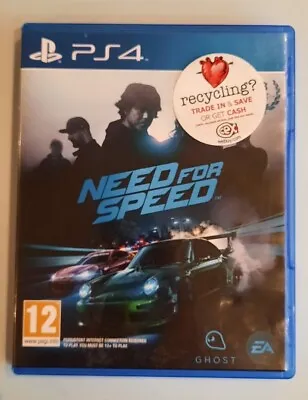 Need For Speed PlayStation 4 Game PS4 • £11