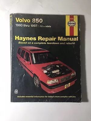 Haynes Repair Manual For Volvo 850 (1993 Thru 1997) All Models # 97050 • $7