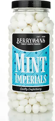 Original Mint Imperials Retro Sweets Gift Jar By Berrymans Sweet Shop - Classic • £17.06