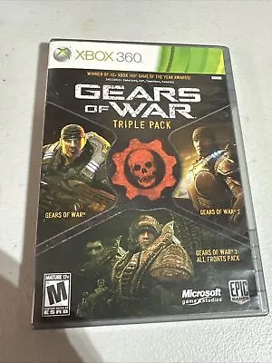 Gears Of War Triple Pack (Microsoft Xbox 360 2011) • $10