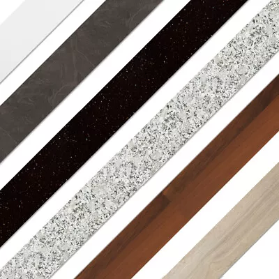 Laminate Kitchen Worktop Edging Strips For 28mm 38mm 40mm Worktops • £12.94