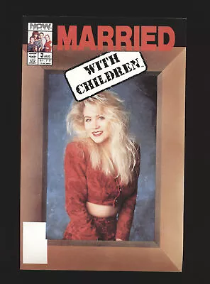 Married With Children (1990) # 3 - Christina Applegate Photo Cover NM- Cond. • $5.50