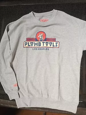 Plomb Tools Los Angeles Heater Gray XL Crew Neck Sweatshirt • $28