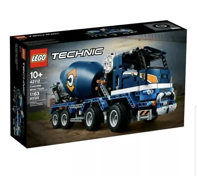 LEGO 42112 Technic Concrete Cement Mixer Truck STEM Boy Girl Gift Idea NEW! • $199.99