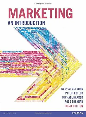 Marketing: An Introduction By Gary Armstrong Philip T. Kotler .9781292017518 • £4.87