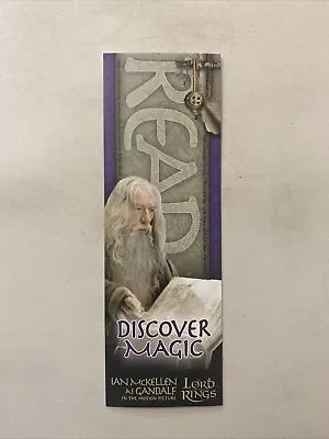 LOTR Ian McKellen Read Campaign Bookmark  • £1.45