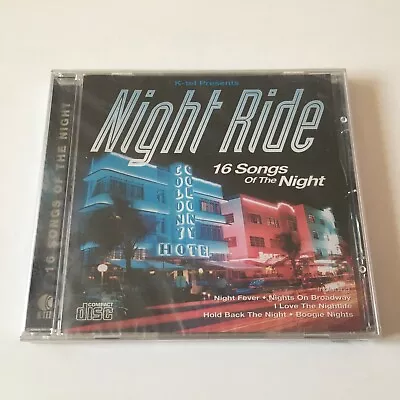 New & Sealed VARIOUS - Night Ride 16 Songs Of The Night CD Album 2003 K-Tel • £4.49