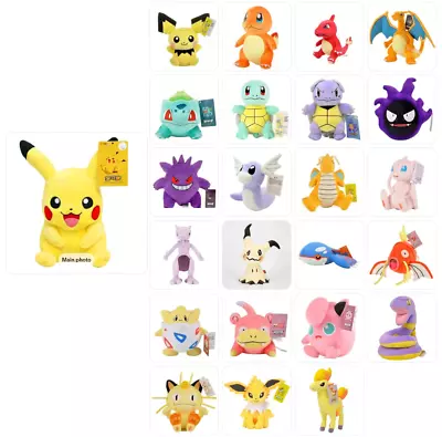 Pokemon Stuffed Plush Toys 20-26cm Collectables Great For All Ages Soft Toy • £13