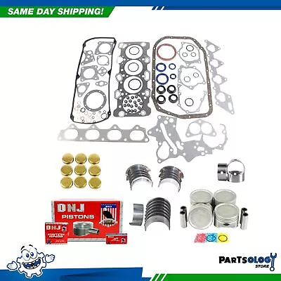 DNJ EK153 Engine Rebuild Kit For 93-97 Eagle Mitsubishi Colt Eclipse 2.4L SOHC • $257.54