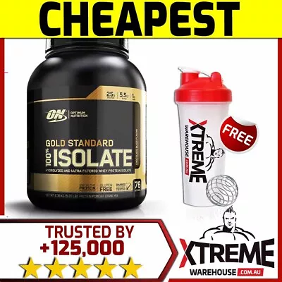 Optimum Nutrition Gold Standard 100% Isolate 44 Serve  // Whey Wpi • $133.86