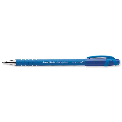 £15.49 • Buy PaperMate Flexgrip Ultra Ballpoint Pen Medium Blue Ink S0190153 Pack 12 119450