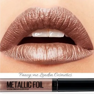 Maybelline Metallic Foil  Liquid Lip Colour  NEW   SEALED   + FREE POST • £3.99