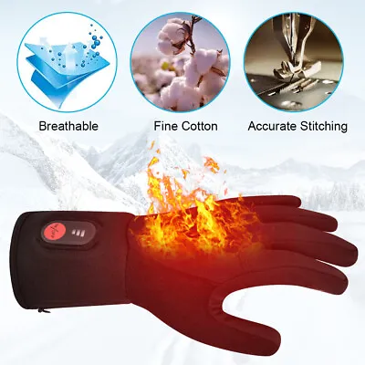 $128.79 • Buy Savior Heat Electric Battery Gloves Winter Hand Warm Gloves For Men Cold Weather