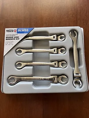 Matco Tools SAE BRAKE LINE WRENCH SET Part No. BLW5S Mint • $89.99