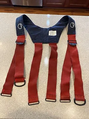 $55 • Buy Firefighter Suspenders Parachute Style Turnout Pants Lion Apparel EXTRA LONG