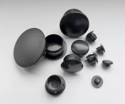 £3.58 • Buy Round Hole Plugs Plastic Blanking Inserts Masking Finishing End Caps 