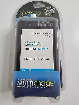 Li-Ion Battery & Charger HTC EVO 4G Droid Incredible Arrive Wildfire Trophy • $9.99