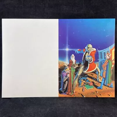 IRON MAIDEN Original 1985 Fan-Club Only Christmas Card Unused Unfolded • $151.31