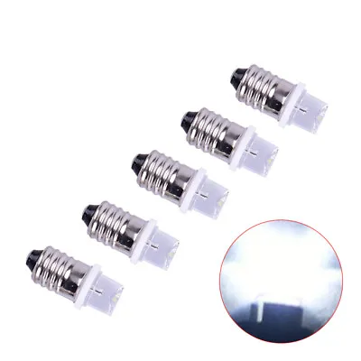 5pcs/set  E10 Led Bulb DC 3V 4.5V Instrument Bulb Indicator Bulb Flashlig_`h • $7.35