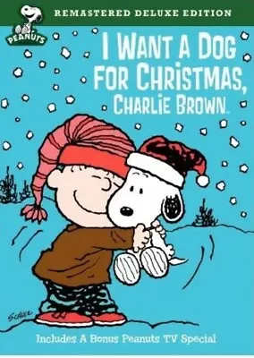 I Want A Dog For Christmas Charlie Brown (DVD2003) Remastered Edition-Like New • $4.19