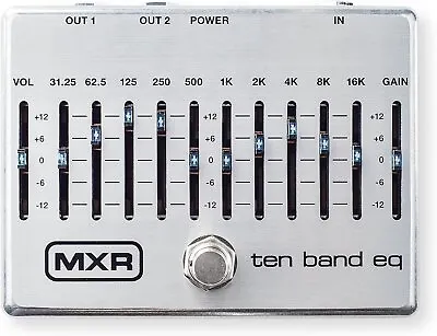 MXR Ten Band EQ Guitar Effects Pedal • $149.99