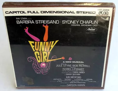 Barbra Streisand Funny Girl Reel To Reel Tape 4 Track SEALED Orig Broadway Cast • $13.74