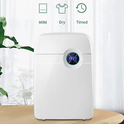 Mini Dehumidifier For Bedroom Caravan RV Garage 2.5L Water Tank With Drain Hose • $51.30