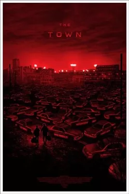 The Town By Daniel Danger X/390 Screen Print Movie Art Poster Mondo • $125