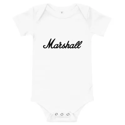£8.99 • Buy Marshall Baby Vest (newborn) Alternative Music Fan Gift New Baby FREE UK POSTAGE