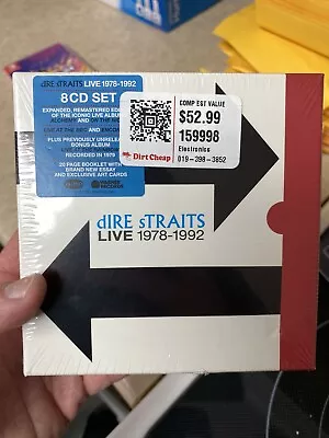 Dire Straits 8 CD Box Live 1978–1992 New • $59.99